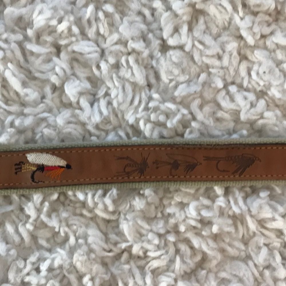 Zeppelin Embroidered Leather Fish Lure Design - Picture 4 of 8